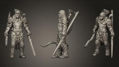 Military figurines apollanor ranger apollon 3d model