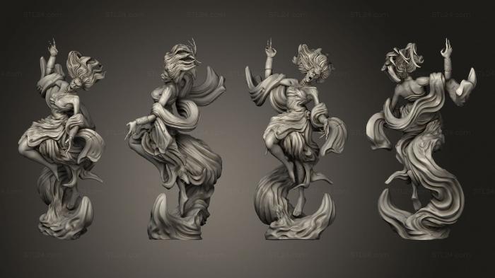 Military figurines (Banshee Attacking, STKW_3114) 3D models for cnc