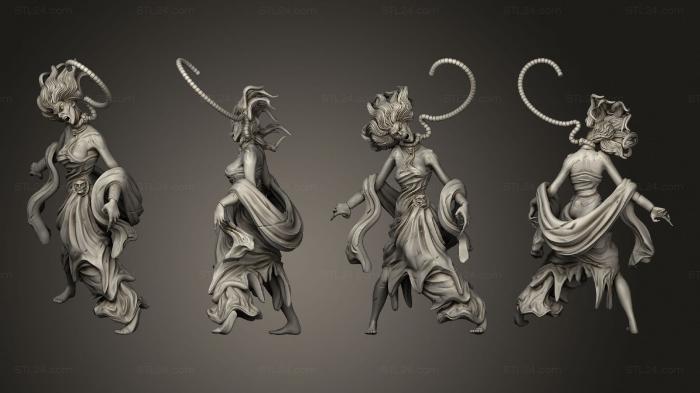 Military figurines (Banshee Hanged, STKW_3115) 3D models for cnc