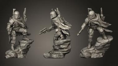 Military figurines Edition the fourth desert 3d model