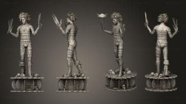 Military figurines Eduardo Manostijeras Edward Scissors 3d model