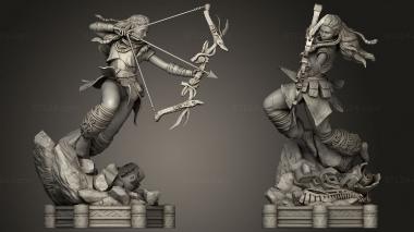 Military figurines The Cross Modular Arrow 3d model