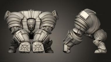 Military figurines Egyptian Golem 3d model