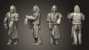 Military figurines Bar 3 001 3d model