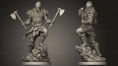 Military figurines Eivor 3d model