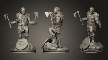 Military figurines Eivor Assassins Creed Valhalla 3d model