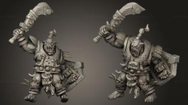 Military figurines Elder Gods 3d model