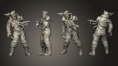 Military figurines accidental 3d model