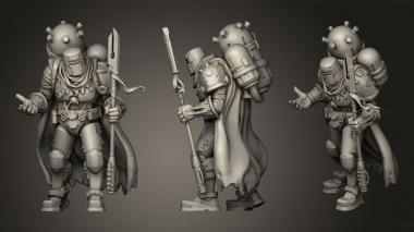 Military figurines thing that helps 3d model