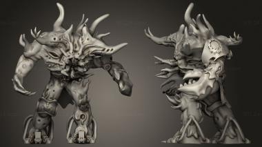 Military figurines Mystic Pigeon Gaming Beast lobster 3d model