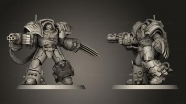 Military figurines Electus 3d model