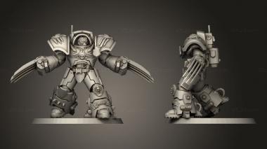 Military figurines Electus 3d model