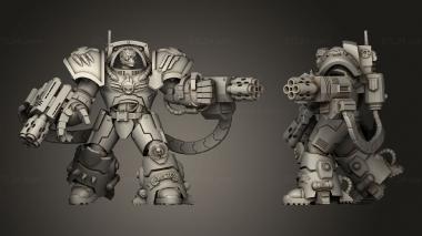 Military figurines Electus BASE 3d model