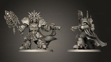 Military figurines Electus illuminator 3d model