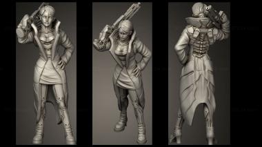 Military figurines Element Agent Kaleo 3d model