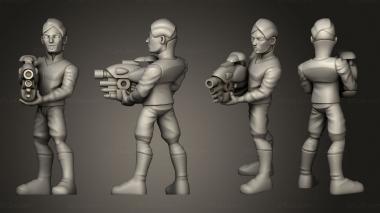 Military figurines Element Emanuel Zorg 3d model
