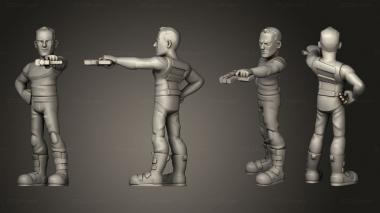 Military figurines Element KD 3d model