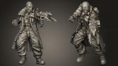 Military figurines Element Metal Hammer 3d model