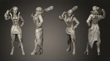 Military figurines Element One Agent Kaleo 3d model