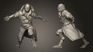 Military figurines Element One Agent Lazarus 3d model
