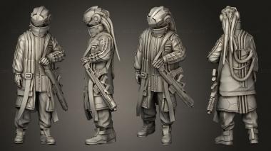 Military figurines Element One Tomo Kosuda 3d model