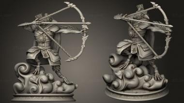 Military figurines Elemental Energies Akitaka 3d model