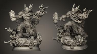 Military figurines Elemental Energies Gorozia 3d model