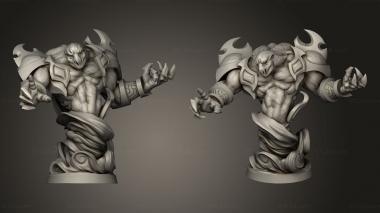Military figurines Elementals elemental void 3d model