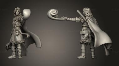 Military figurines Elena Axe 3d model
