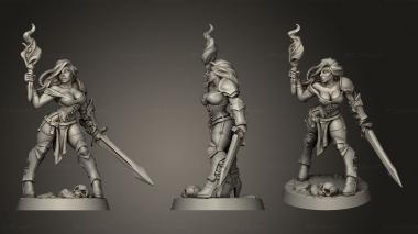 Military figurines Elena Fighters Beauty е 3d model