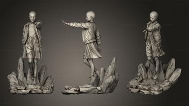 Military figurines Eleven From Stranger Thing com left 3d model