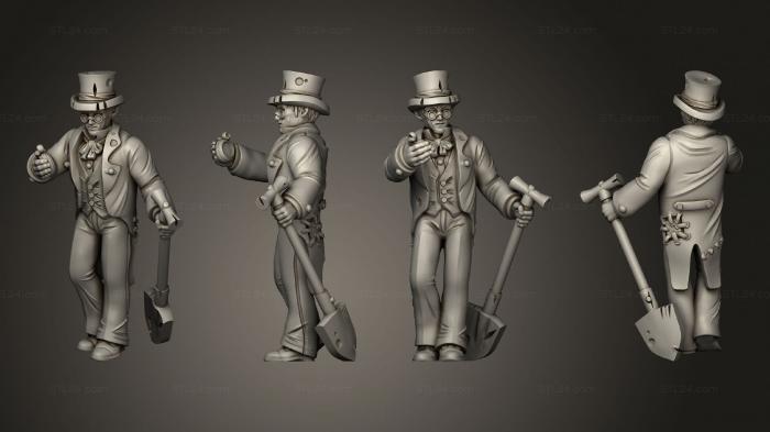 Military figurines (Bar 3 010, STKW_3126) 3D models for cnc