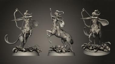 Military figurines Elf Centaurs Centaur 3d model