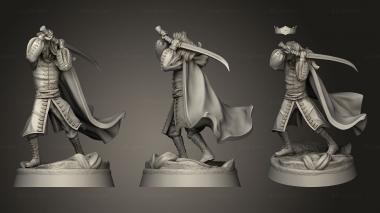 Military figurines Elven Hero Golloccel 3d model