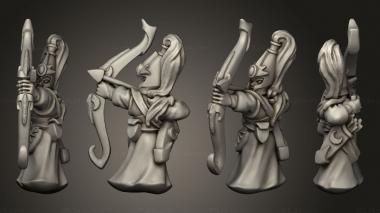 Military figurines champion 3d model