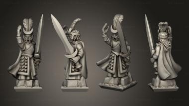 Military figurines champion 3d model