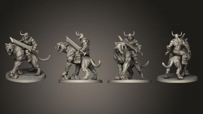 Military figurines (Barbarian Open Hand R 002, STKW_3141) 3D models for cnc
