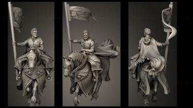 Military figurines lider 3d model