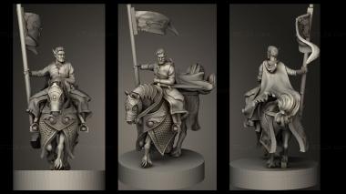Military figurines lider 3d model
