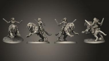 Military figurines Barbarian Sword L f size 002 2 3d model