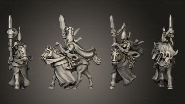 Military figurines Reavers light cav 3d model