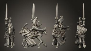 Military figurines Reavers light champion 3d model