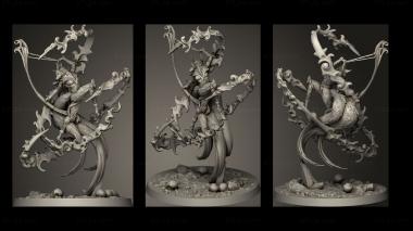 Military figurines the Eternal Summits Heroes Zishanna Fire Fox Spirit 3d model