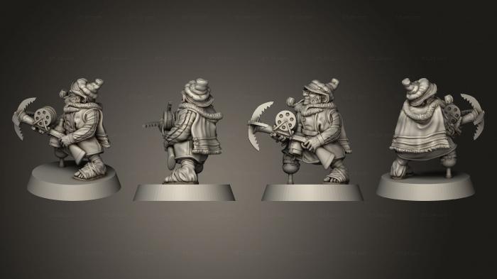 Military figurines (Bargemaster 03, STKW_3167) 3D models for cnc