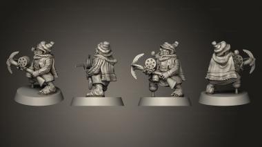 Military figurines Bargemaster 03 3d model
