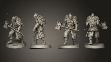 Military figurines Battering Ram Base 2 3d model