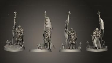 Military figurines Battle Sisters 3d model