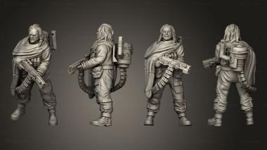 Military figurines Baze Malbus 02 3d model