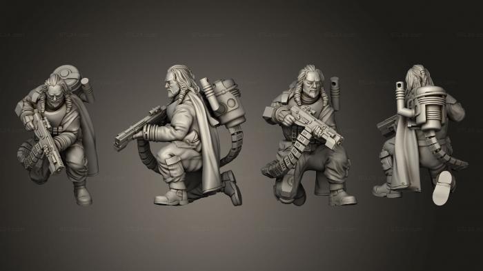 Military figurines (Baze Malbus 2, STKW_3243) 3D models for cnc