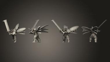 Military figurines Beetle Knight Ready Large 3d model